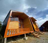 villa kayu 2 lantai3 bed